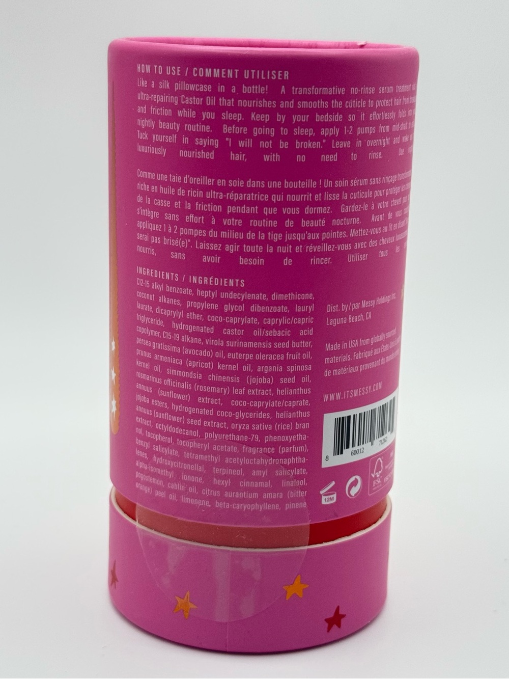 Messy by Alli Webb “I Will Not Be Broken" Overnight Repair Hair Serum - Picture 2 of 4